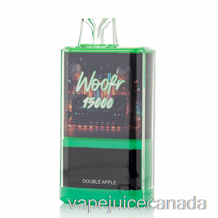 Vape Disposable Canada WOOFR 15000 Disposable Double Apple